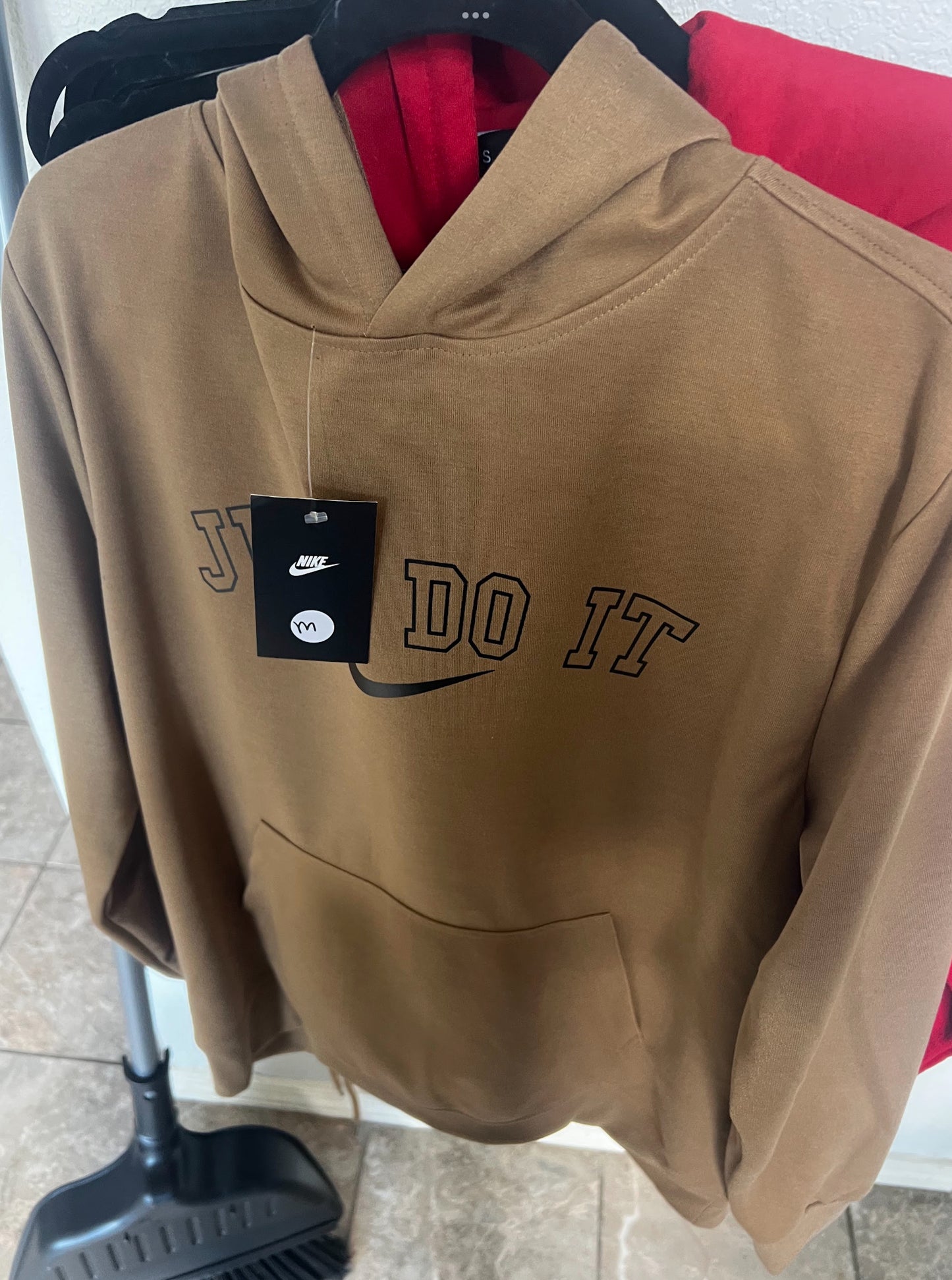 Nike “Just Do It” Hoodie – Golden Yellow