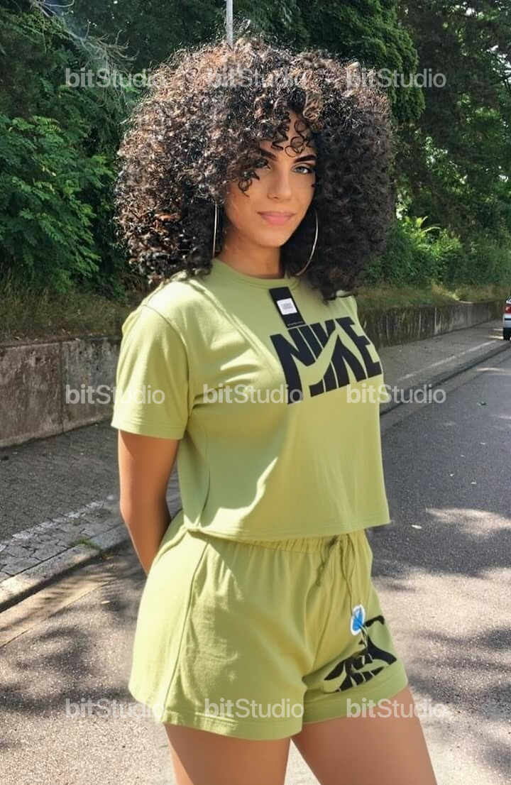 Light Green T-shirt & Short Combo