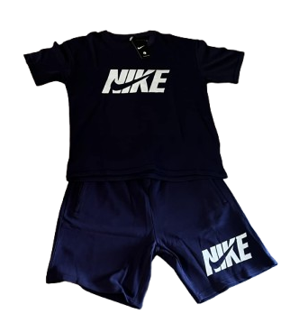 Navy Blue T-shirt & Short Combo