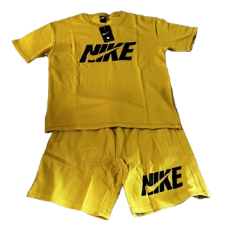 Yellow t-shirt and short combo